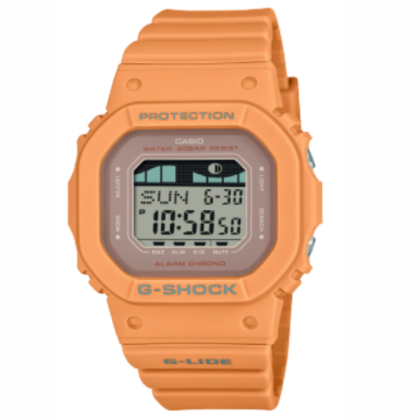 Casio G-Shock Women G-LIDE GLX-S5600-4 Orange Bio-Based Resin Band Sport Watch
